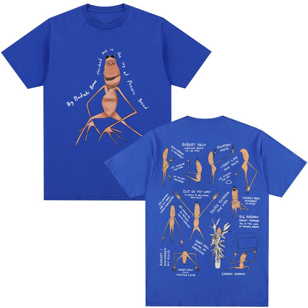 Funny Marcus The Worm Meme T Shirt Men Women Humor Creativity Short Sleeve Oversized Cotton Casual Novelty T-Shirts