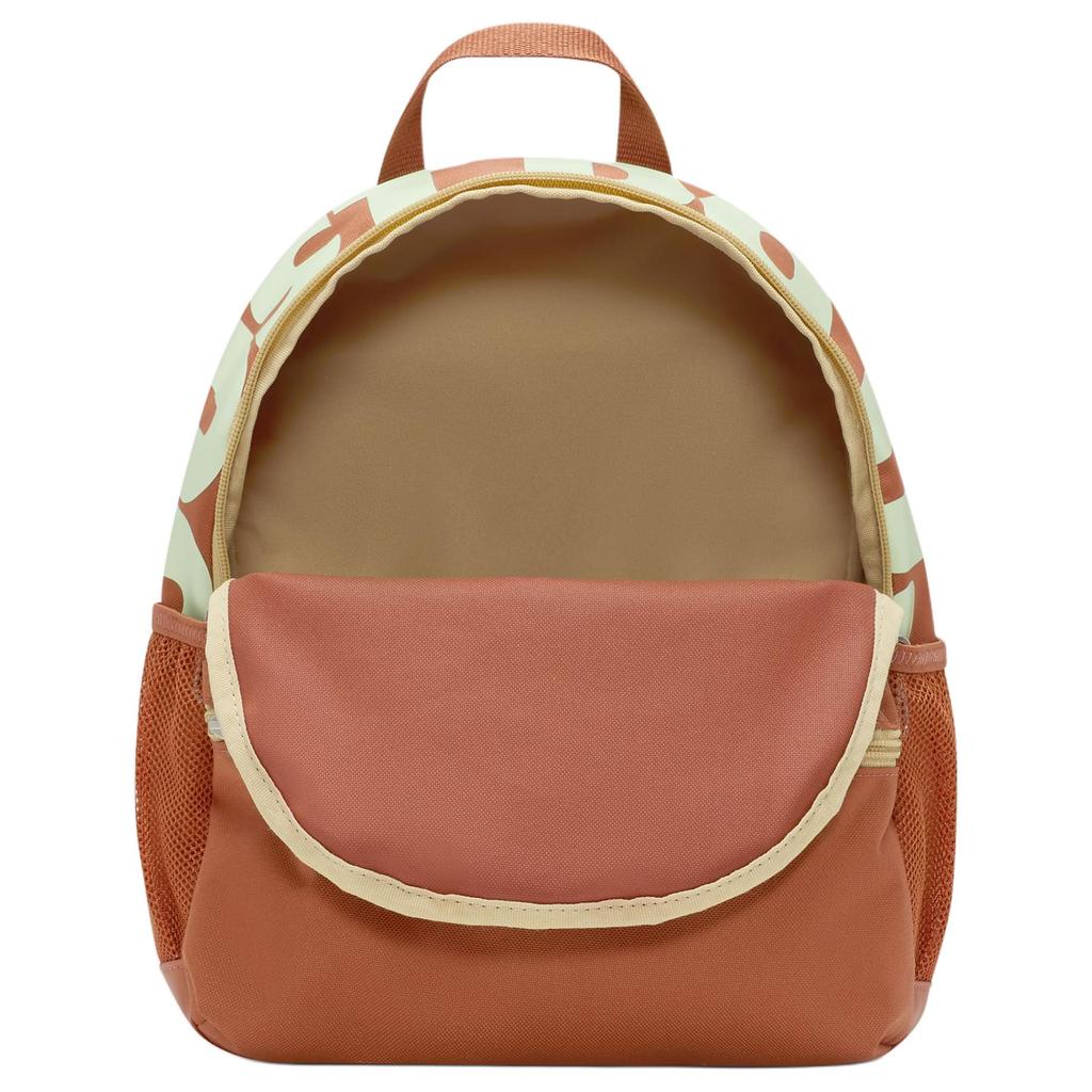 Nike Recycled Polyester Backpack Mini Men's Caramel & Vapor Green Casual DR6091-825