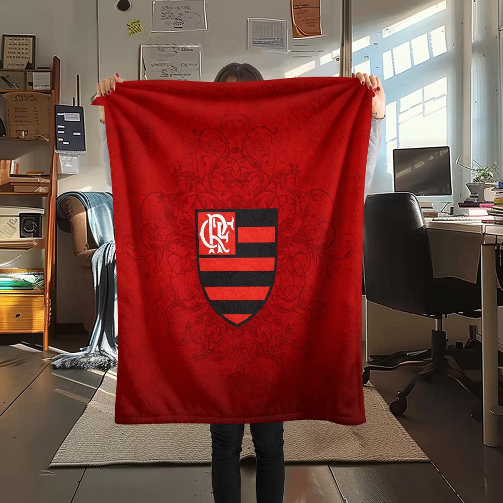 Clube de Regatas do Flamengo Flannel Blanket, High quality Comfortable for All Seasons, Home Decor, Warmth and Comfort