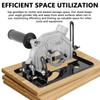 45° Adjustable Angle Grinder Bracket Dust Free Heavy Duty Cutting Machine Bracket Angle Grinder Converter Woodworking Cutting