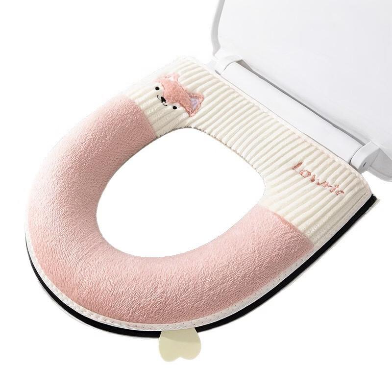 PULIAN Warm Winter Anti-Slip Toilet Seat Cover