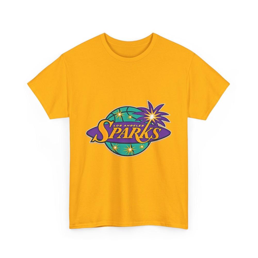 

Los Angeles Sparks Unisex Heavy Cotton Tee - LA Sparks Basketball Fan Shirt XL
