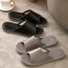 Large Size Cowhide Slippers Men's Genuine Leather Summer Home Non-slip Oversized and Extra Wide Home Leather Slippers