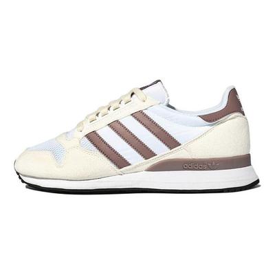 Originals ZX 500 Malla Deportes Cómodo Duradero Equilibrio Parte Baja Estilo de Vida Zapatillas Casuales Unisex Zapatillas Casuales Blanco Marrón HP9059