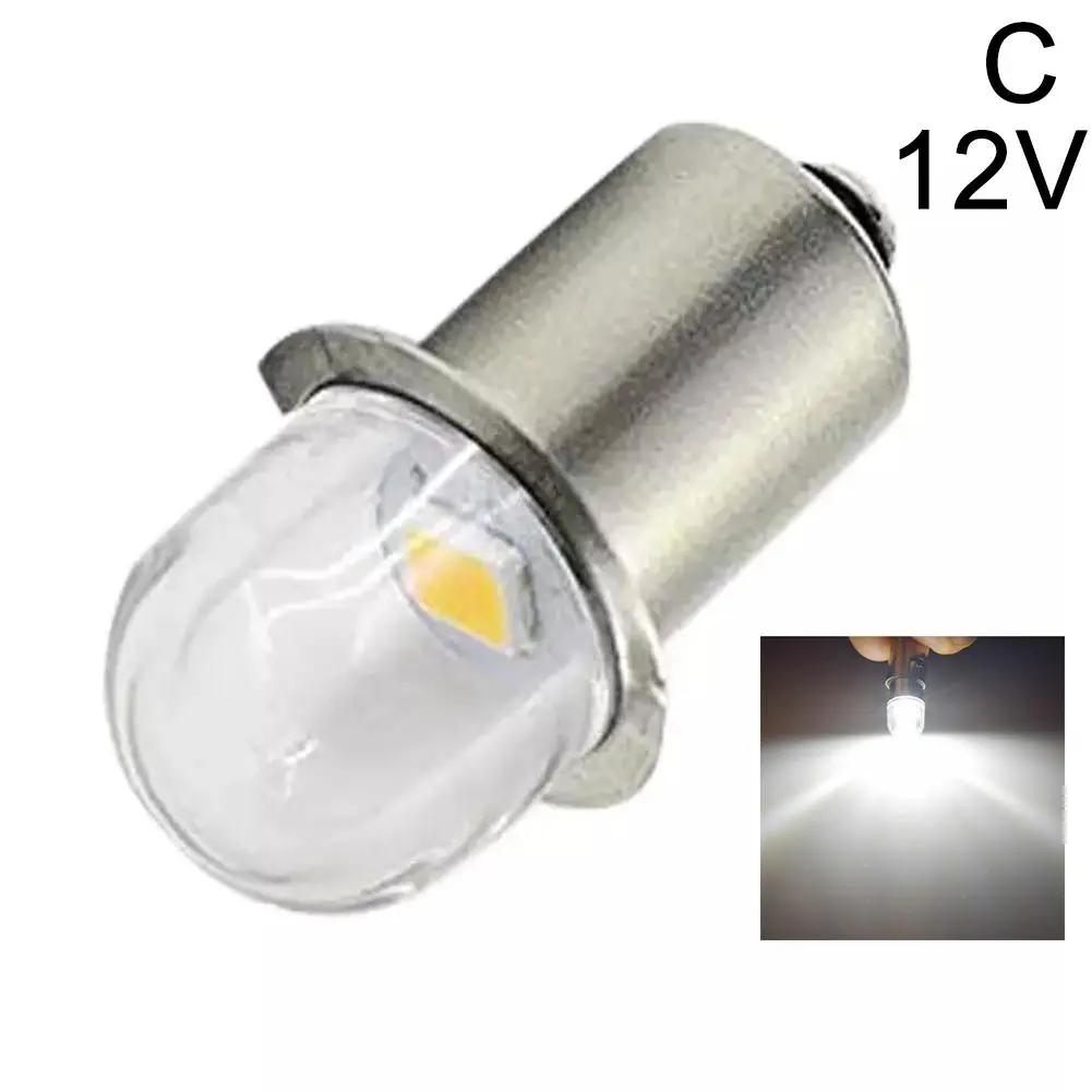 1 Stück LED-Miniaturlampe 12V/4,5V/6V/12V P13.5S Warmweiß Farbe für Taschenlampen-Ersatzbirne LED-Taschenlampen Arbeitslicht