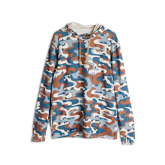 Kabu Soul Hoodie - Dream Van Blues Dream Half Blues/S