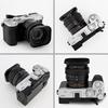 Haoge Metal Square Bayonet Lens Hood for Sony FE 40mm F2.5 G, FE 50mm F2.5 G, FE 24mm F2.8 G, RX1RIII M3, RX1R, RX1RII, R3, RX1M2 Lens Hood with Metal
