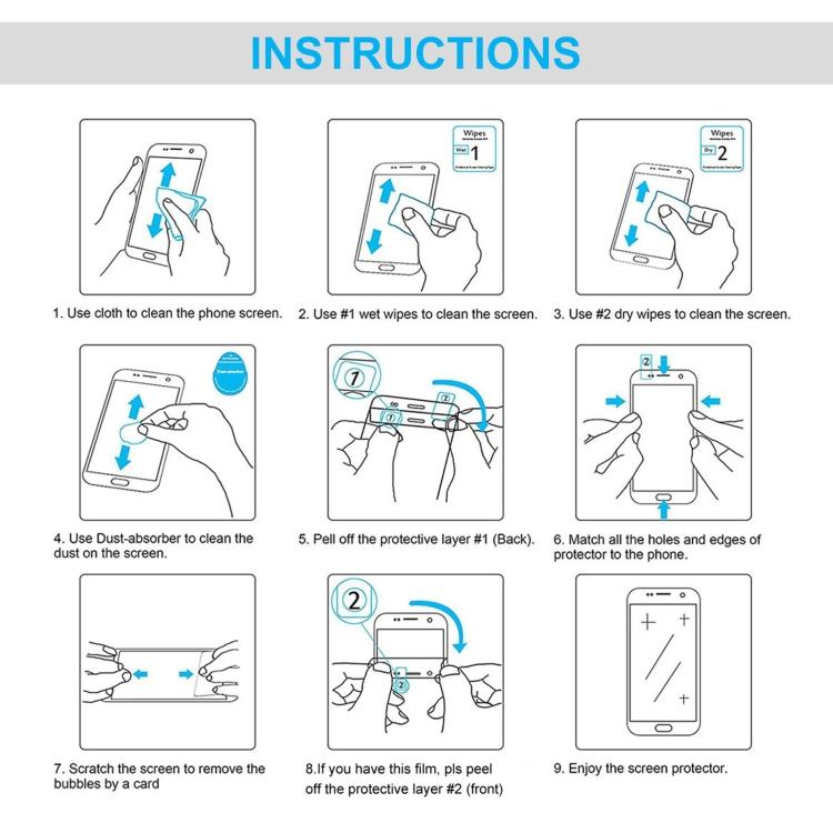 For Samsung Galaxy A03s / A03 Core 0.26mm 9H 2.5D Tempered Glass Film
