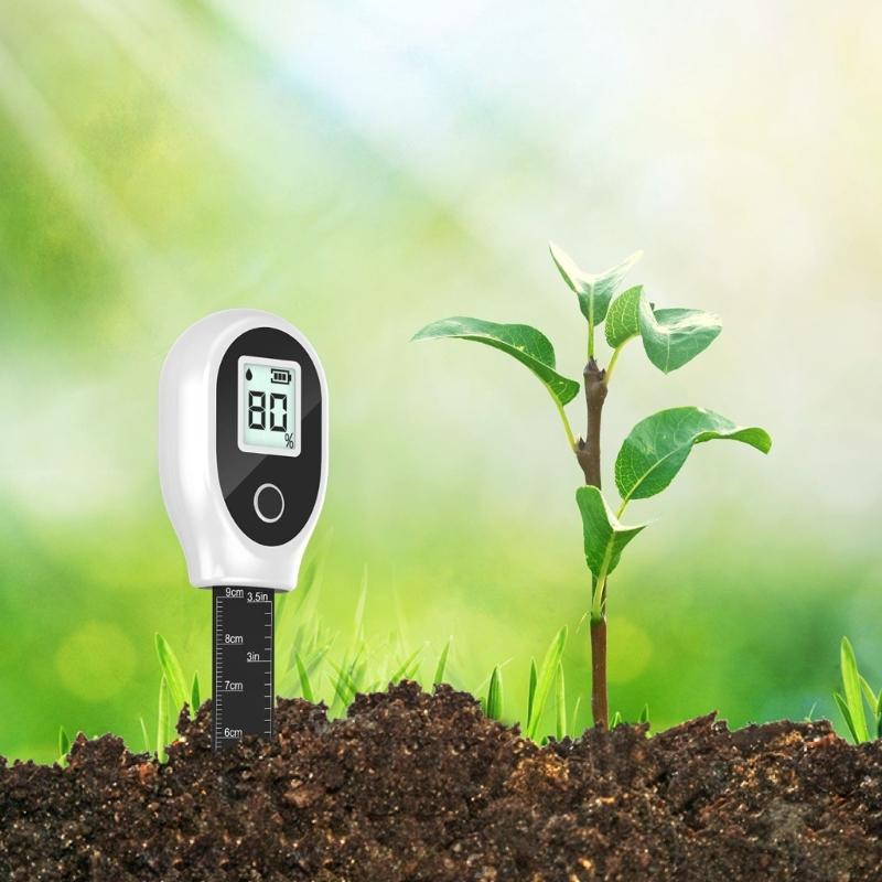 Small Soil Water Detectors Digital Moisture Meter with High Accuracy Probes Soil Testing For Home Garden Farmland Plant