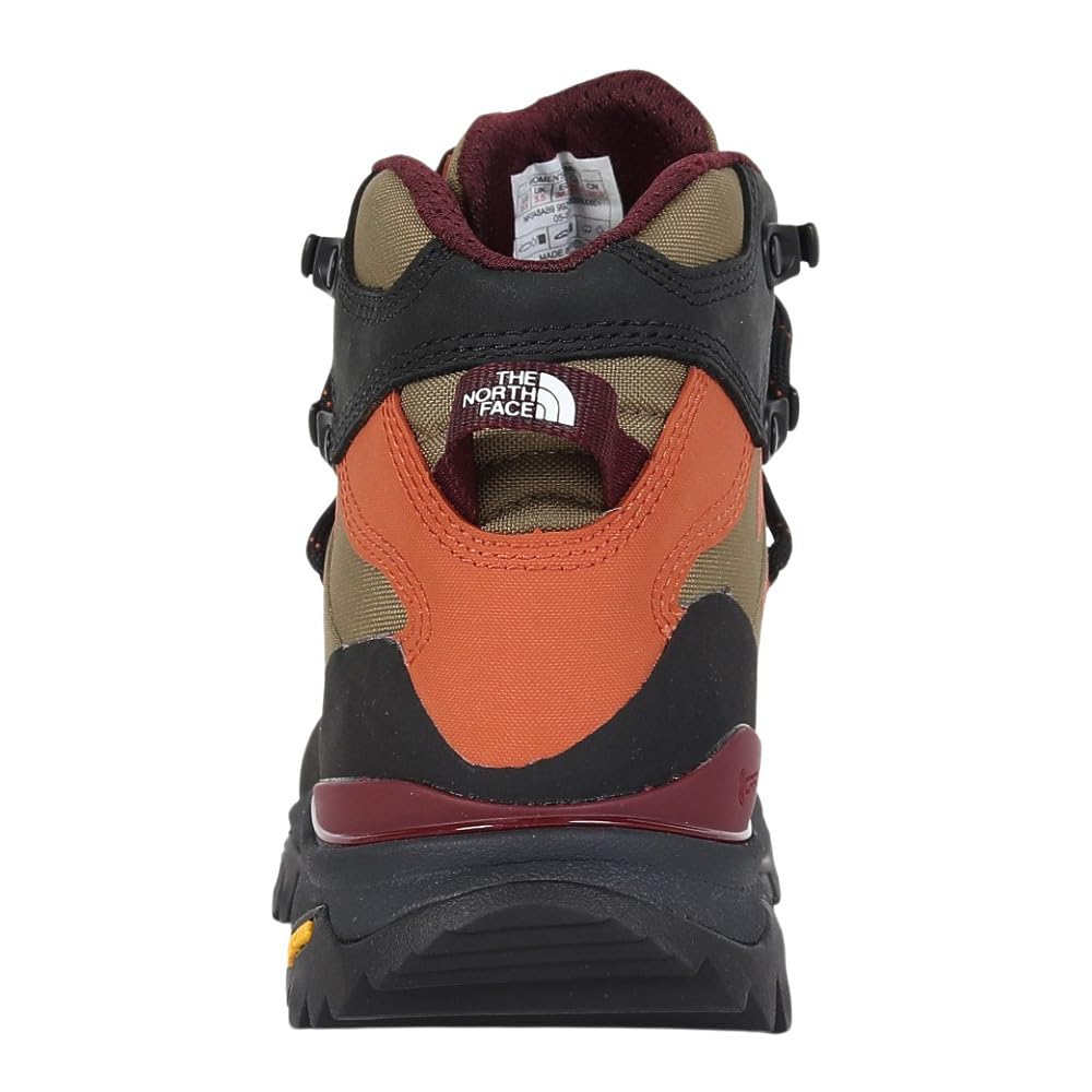 The North Face W Creston Hike Mid Fear Size 5 WP, Green/TNF Black,