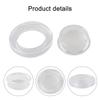 Reliable Table Umbrella Hole Cap Set Secure Sealing Prevent Shaking and Scratching Easy to Store and Carry Translucent Color