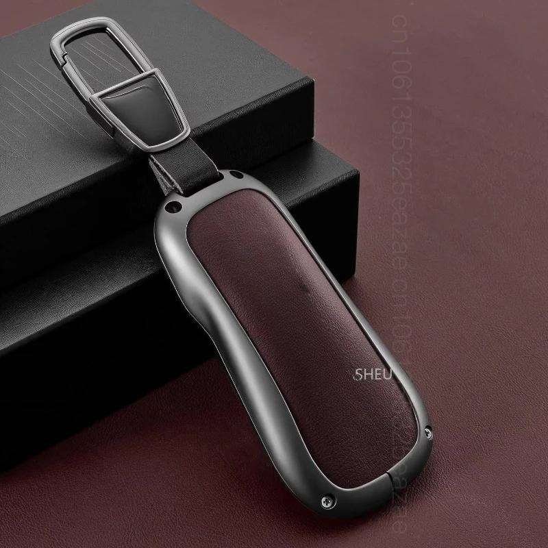 For Xpeng G6 G9 P5 P7 P7I Car Key Case Cover Xiaopeng G6 Car Keychain Protective Shell