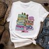 Harajuku Funny 90s Style Fashion T-shirt Casual Women's Nashville Shirt Pattern T-shirt Clothing Summer Short Sleeve Women's T-s