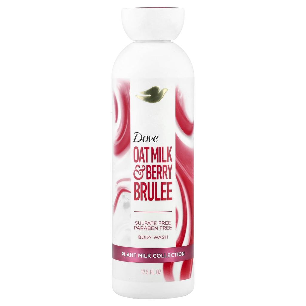 Dove, Body Wash, Oat Milk & Berry Brûlée, 17.5 fl oz
