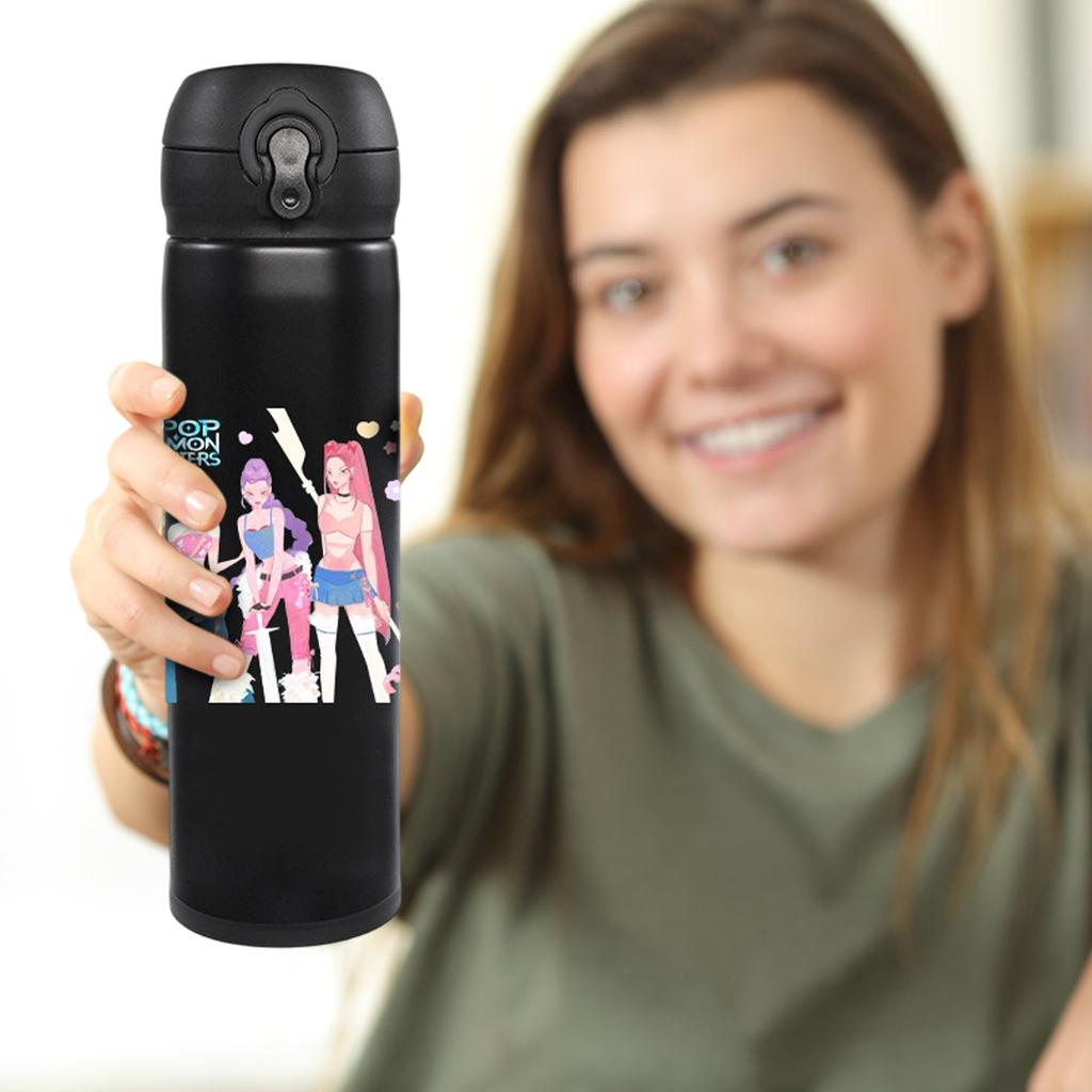 500ml Stainless Steel Bounce Cup Car Cup