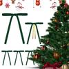24Pcs Velvet Material Christmas Tree Bows 24pcs Set Cable Tie DIY Handmade Bows Slender Design Easy to use Ribbon Bows for Xmas