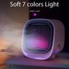 Portable Convenient Air Cooler Fan Air Conditioner Humidifier Space Easy Cool Purifies Air Cooling Fan for Home Office USB