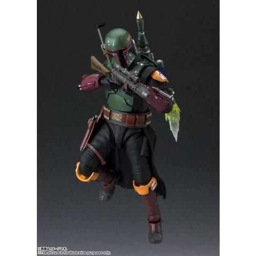 TAMASHII NATIONS S.H.Figuarts Boba Fett (STAR ??WARS: The Book of Boba Fett) Approximately 155mm AVS & PVC & Fabric Painted Movable Figure
