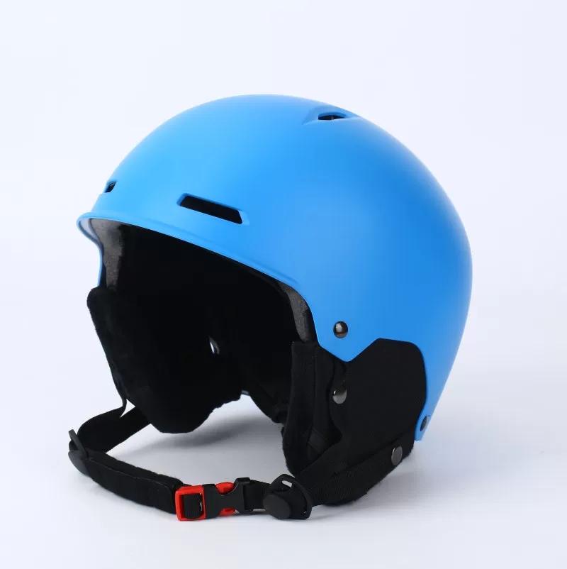 Winter Ski Helmet, Bicycle Half Helmet, Delivery Rider Warm-Weather Protection, Single/Double Board Winter Helmet, Ear Protection Hat, Snow Helmet