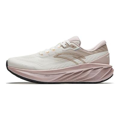 Yuntu PG7 Classic Sports Rutschfest Abriebfest Low-Top Lässige Laufschuhe Damen Sneaker Weiß Rosa Braun 122445504-8