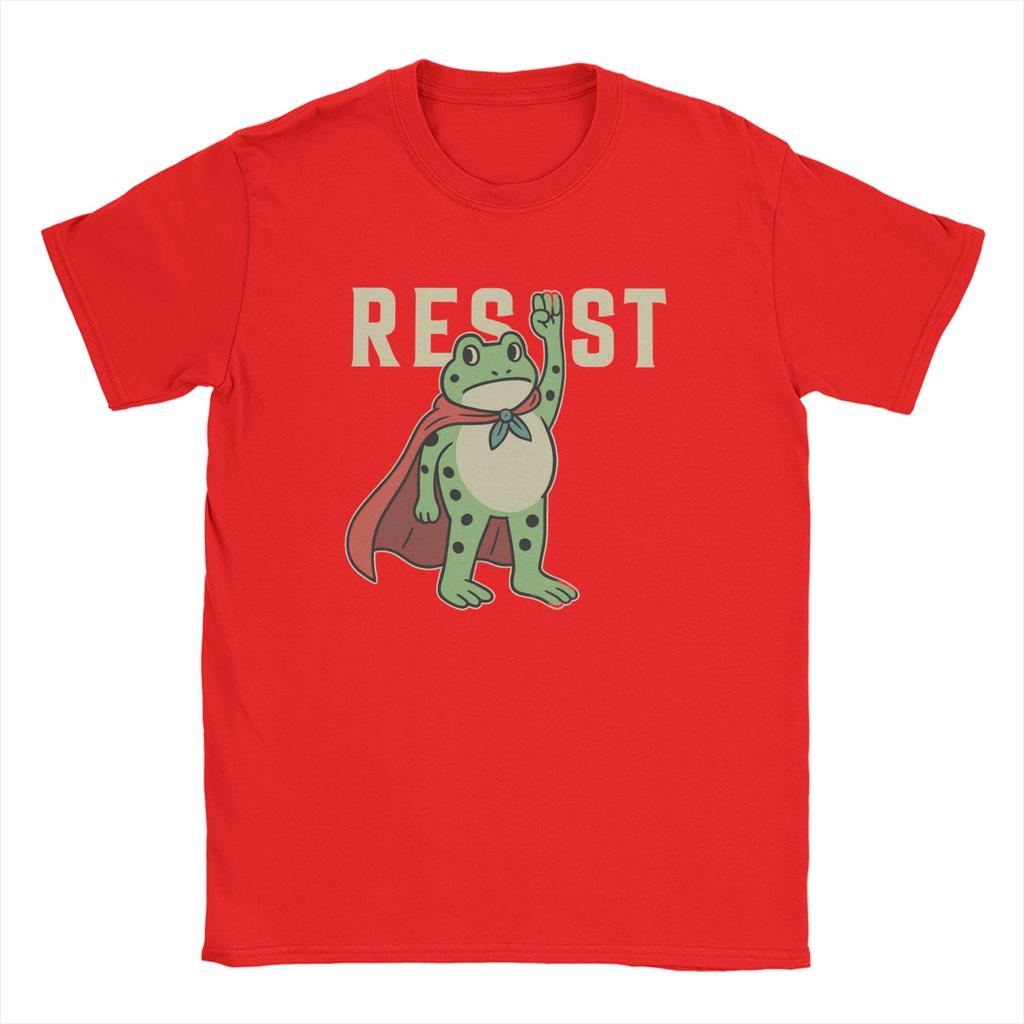 Men's Portland Frog Resist T Shirts  100% Cotton Tops Crazy Short Sleeve Round Collar Tees Gift Idea T-Shirt