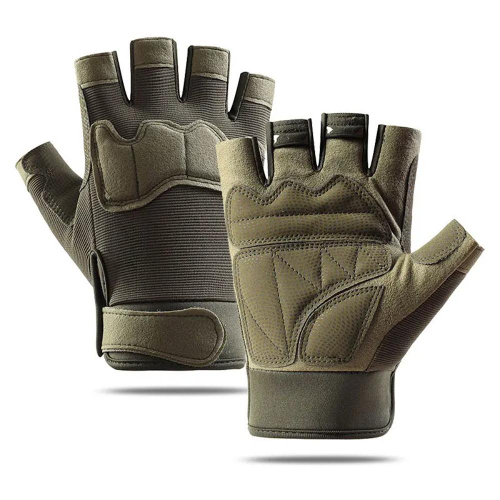 BEPAN Half finger anti slip gloves advanced gloves suitable for cycling hiking training outdoor sports M