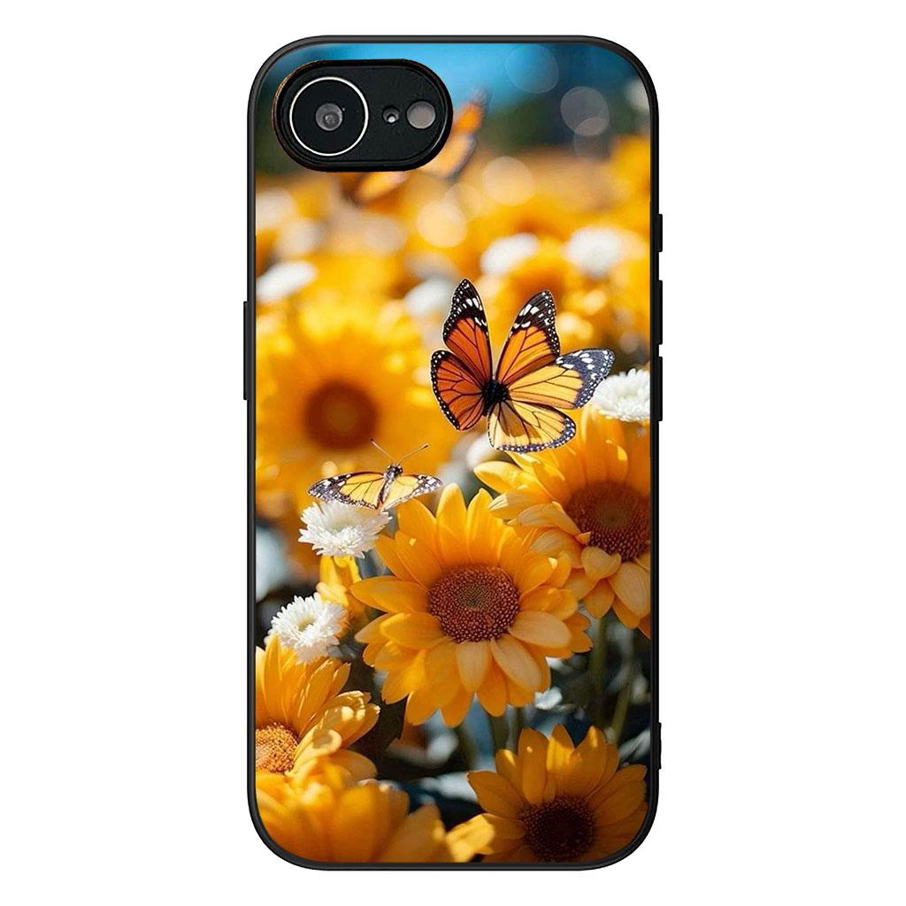 Sonnenblumen-Schmetterlingsblumen-Handyhülle für Motorola Moto Edge 70 60 Fusion NEO Pro G Stylus G56 G96 G52 G04 G05 G85 G84 Hülle