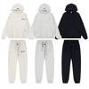 2026SS Hooded Sweatshirt Flocked Lettering FOG ESSENTIALS Style Casual Pullover Teens