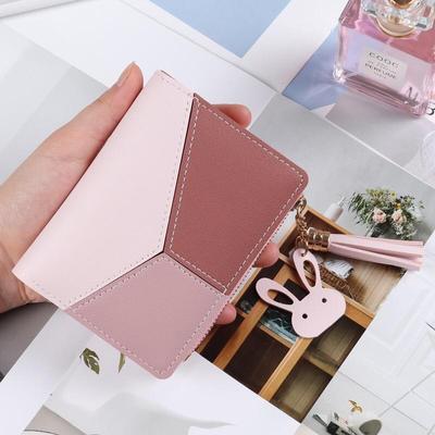 Women's Short Zipper Wallet - High-End Student Coin Purse Clutch