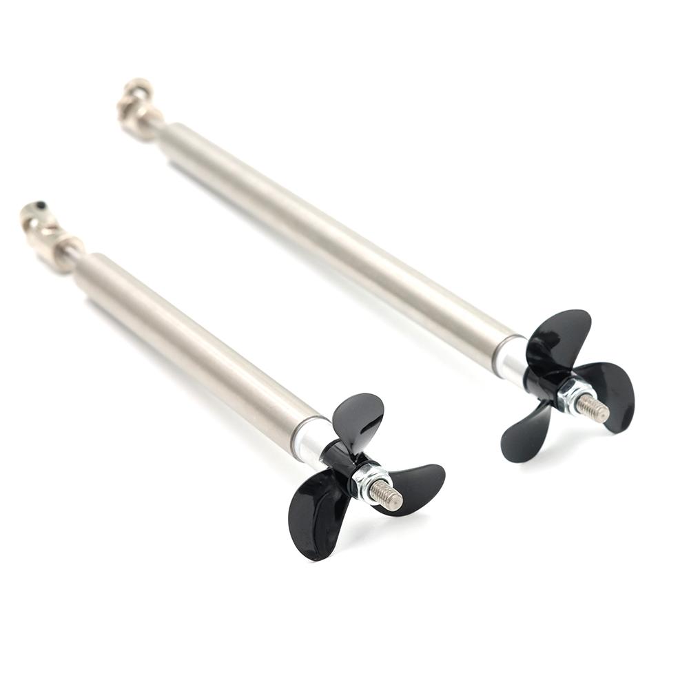 Rc Boat 4mm Boat Shaft Stainless Steel Drive Shaft Three Blades Screw Joint Stainless Steel Shaft Sleeve Prop