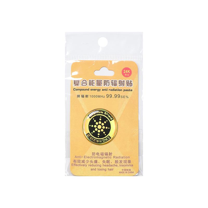 Universal Anti-Radiation Stickers Mobile Phone Round Quantum Shield Sticker For Pc Laptop Emf Protection Sticker