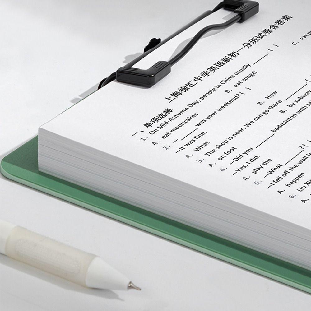 Planche à pince épaisse couleur dégradée pour dessin, écriture, signature, organiseur de dossiers, tablette d'écriture