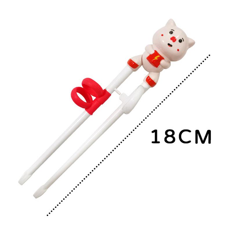 Bebek Öğrenme Yemek Çubukları Karikatür Hayvan Acemi Yemek Çubuğu Sofra Yemek Çubukları