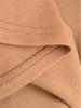 Women's Faux Cashmere Trendy Layered Long-Sleeve Tie-Up Top for Spring/Autumn