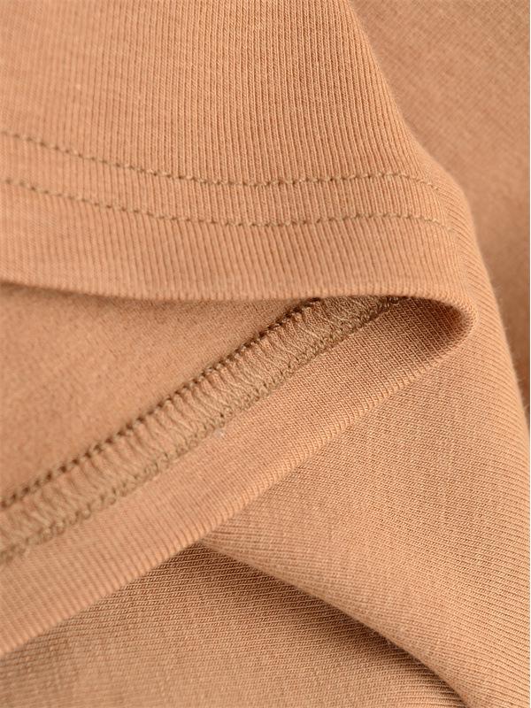 Women's Faux Cashmere Trendy Layered Long-Sleeve Tie-Up Top for Spring/Autumn