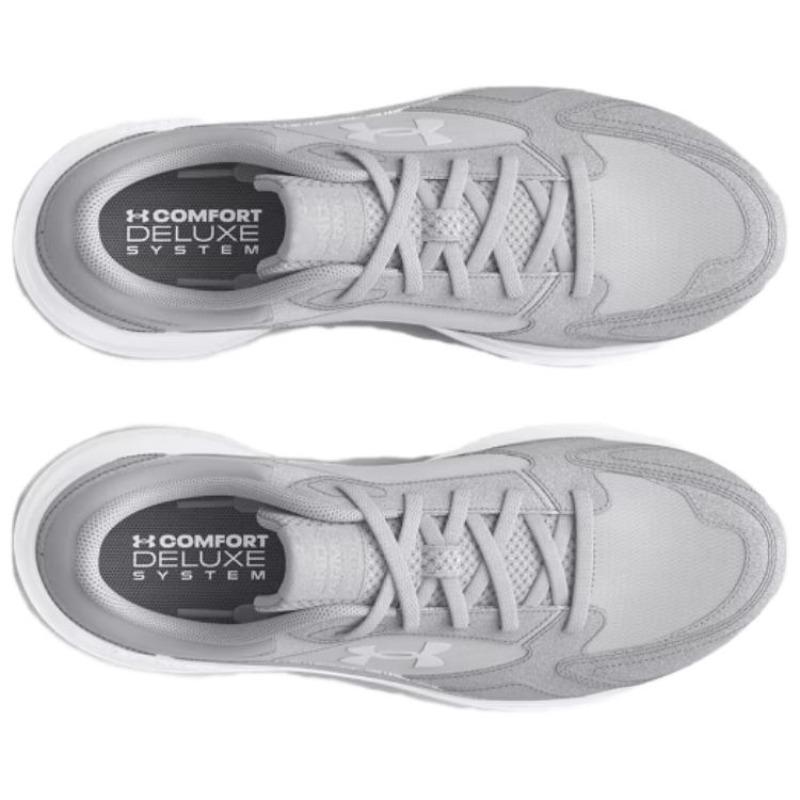 Under Armour Edge Comfort Minimalist Slip Resistant Wear Resistant Low Top Training Shoes Men Off White 3027731-100