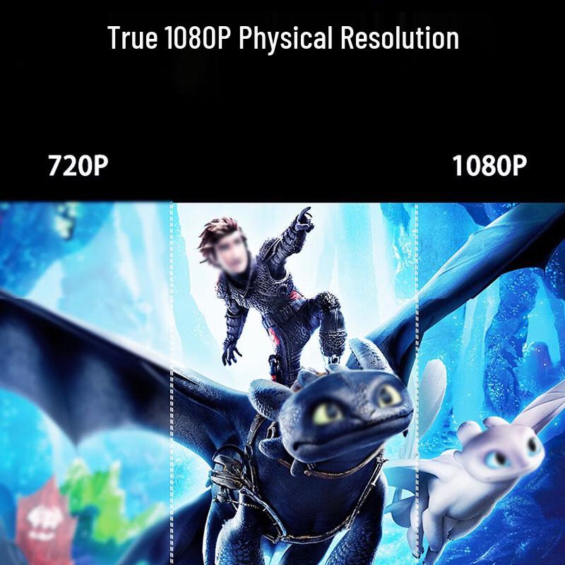 Salaxene A8 HD Smart Home Projector (CN Version)
