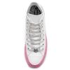 Miley Cyrus X Converse Chuck Taylor All Star High Lace-up High Top Espadrilles Unisex Pink White