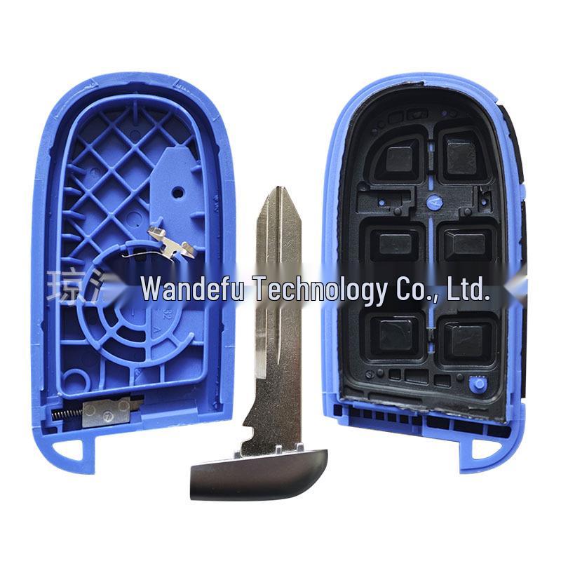 Key Shell for Jeep, Chrysler, Dodge, Hellcat, SRT, Challenger, Grand Cherokee