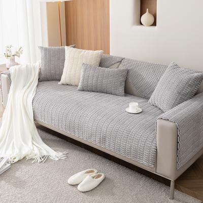 Cuscino per Divano in Peluche Antiscivolo Universale Quattro Stagioni Cuscino di Alta Gamma Copridivano Semplice Copertura Asciugamano