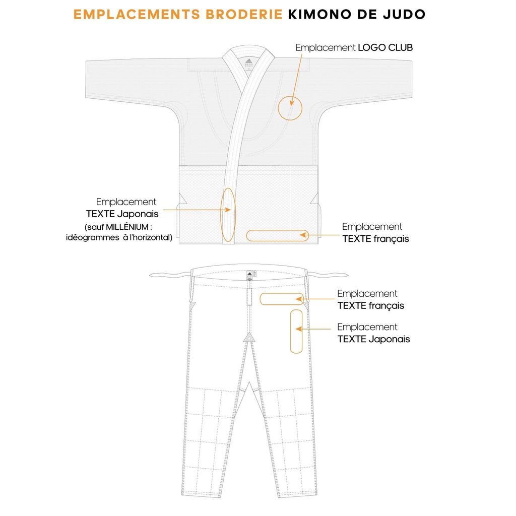 Adidas Junior Judo Gi Set J350-B220 (White/Size 160/Jr)