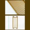 Anti-Slip Hermit Crab Ladder Secure Suction Cup Reptile Climbing Toy Climbing Mesh Panel  Terrarium