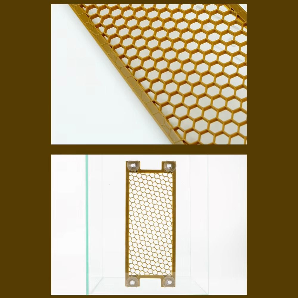 Anti-Slip Hermit Crab Ladder Secure Suction Cup Reptile Climbing Toy Climbing Mesh Panel  Terrarium
