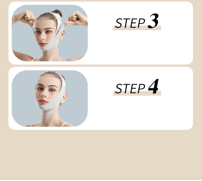 Graphene V-Face Slimming Bandage Anti-Sagging Breathable Beauty Mask