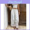 Bohemian Wide Leg Pants With Elastic Waist For Casual Travel Comfort Women