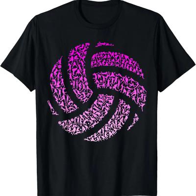 Volleyball Ball Volleyball Player Shirt _ Womens Volleyball T-Shirt