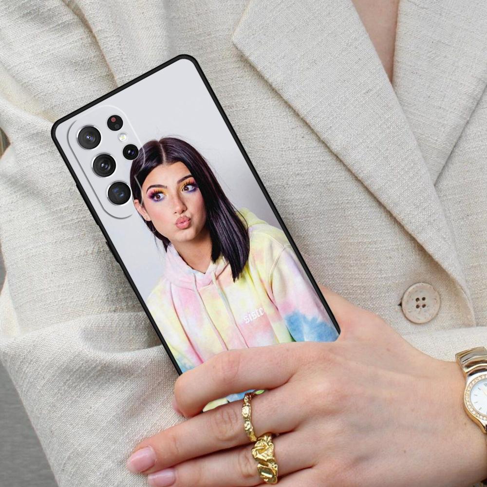 Charli Damelio Cell Phone Case for Samsung Galaxy S26 Ultra S25 S24 S23 S22 S21 S20 Note10 Cover