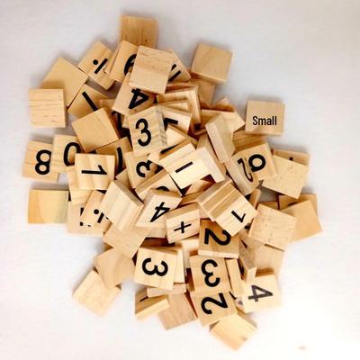 Educational 0-9 Number Wooden Blocks Puzzle Game for Children