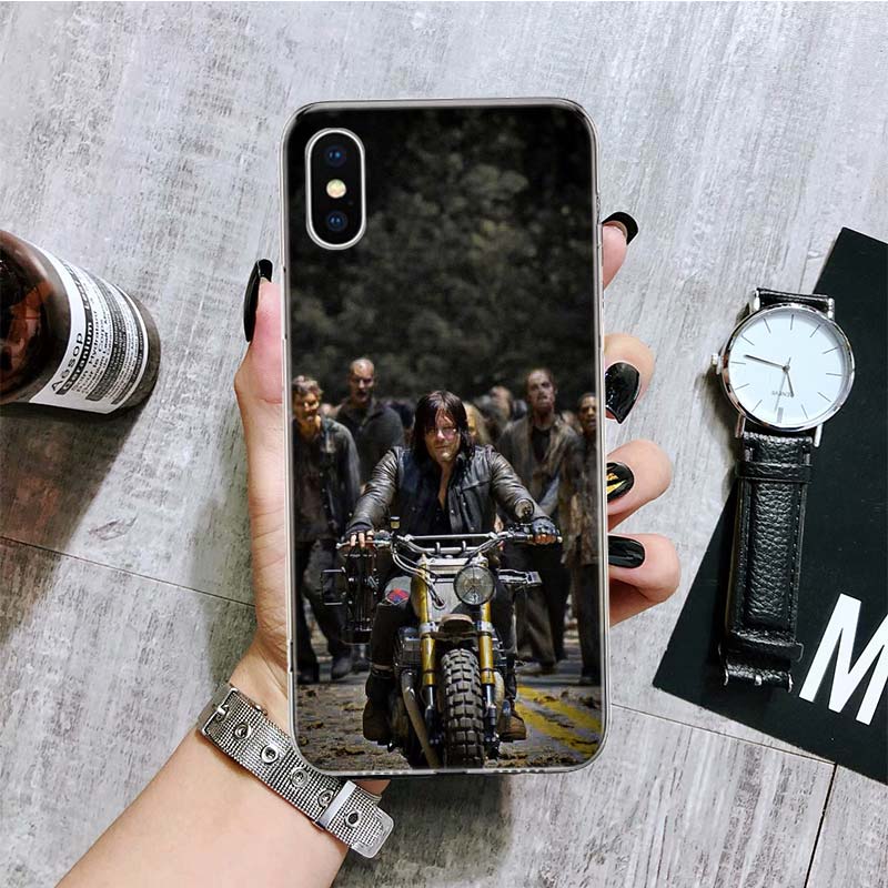 

The Walking Dead Daryl Dixon Phone Case For iPhone 17 Air 16 15 Plus 11 14 Pro Max 13 Mini 12 7 8 + SE Pattern Art Customized Co iPhone 17 Pro