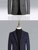 Men's Single-Breasted Wool Blazer - 2025 Autumn/Winter Business Casual Jacket